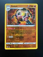Golem Rev. Holo Pokémon Sword & Shield Fusion Strike, Ophalen of Verzenden, Zo goed als nieuw, Losse kaart, Foil