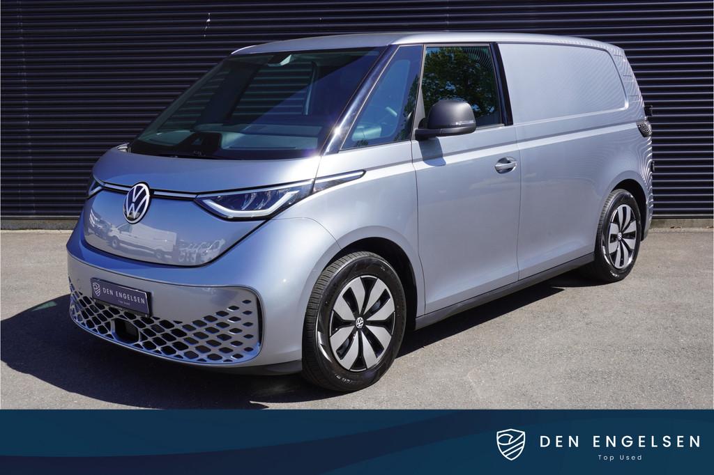 Volkswagen ID. Buzz Cargo 79 kWh 286pk 461km WLTP Achterdeur, Automaat, Gebruikt, Volkswagen, Zilver of Grijs