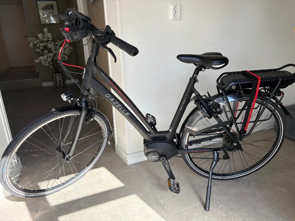 Elektrische damesfiets Gazelle Chamonix T10 HMB, Ophalen, Velgrem, Versnellingen, Gazelle