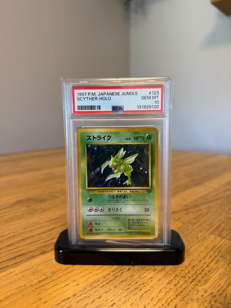 Scyther psa 10 Jungle, Ophalen of Verzenden, Zo goed als nieuw