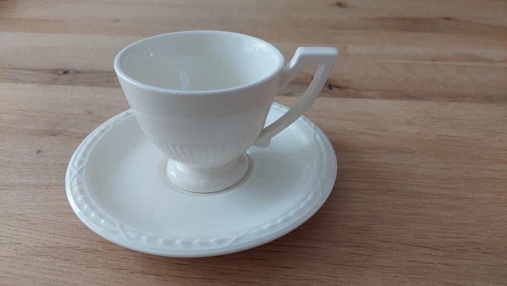 9 Recamier kop en schotels, Ophalen, Gebruikt, Overige stijlen, Kop(pen) en/of Schotel(s)