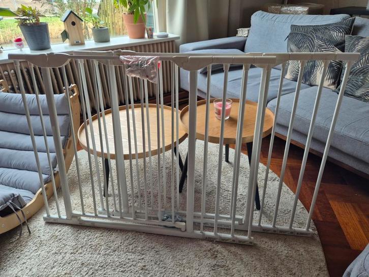 2x Childhome Eltra Traphek + 8 Verlengstukken | Baby/Deurhek, Kinderen en Baby's, Traphekjes, Gebruikt, Klemhekje, Metaal of IJzer