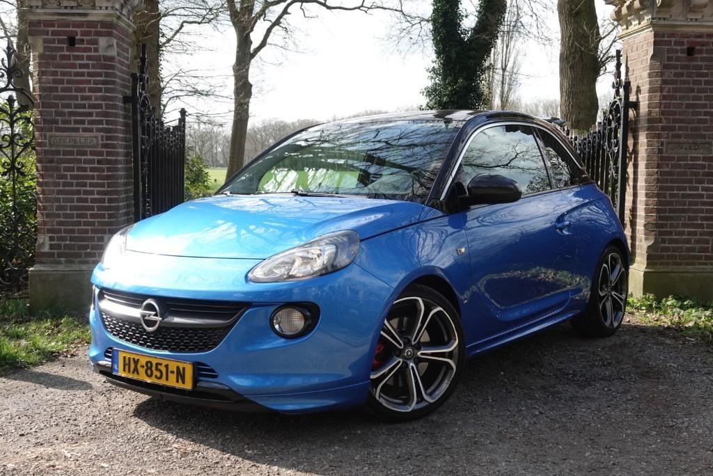 Opel Adam S l 150 PK | origineel NL | Nieuwe APK | winterset, Auto's, Voorwielaandrijving, 4 cilinders, Leder en Stof, 49 €/maand