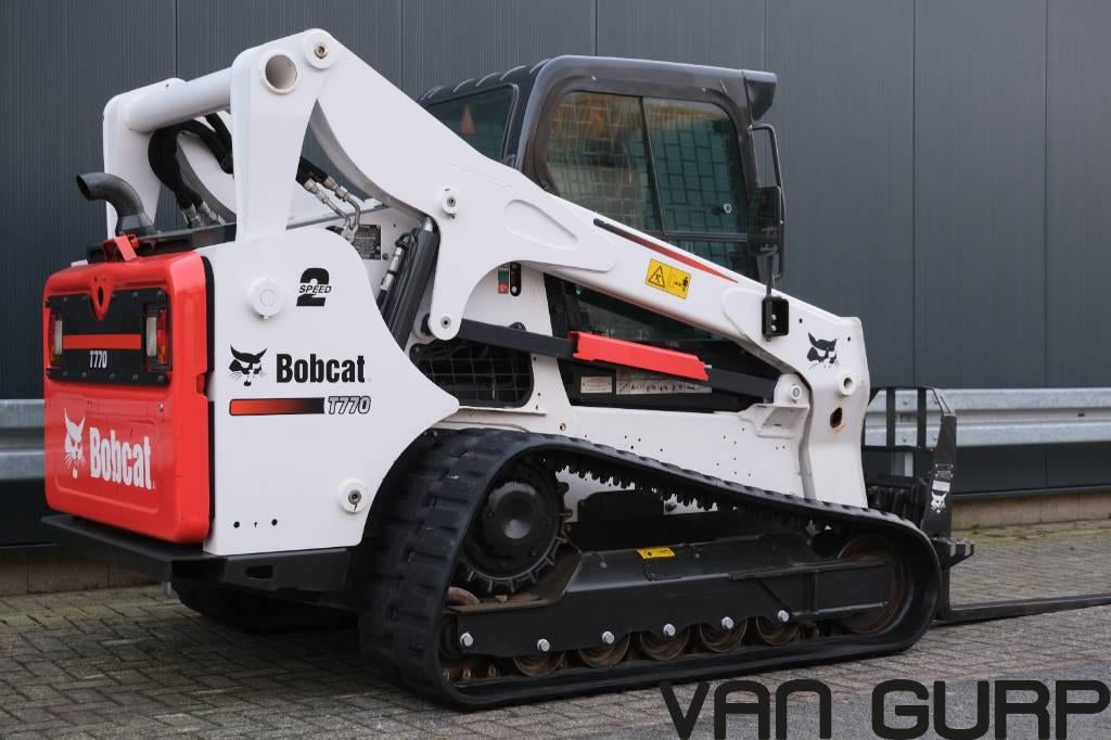 Bobcat T 770 | High Flow | A/C | 2 speed | 1720h (bj 2019), Zakelijke goederen, Machines en Bouw | Kranen en Graafmachines, Wiellader of Shovel