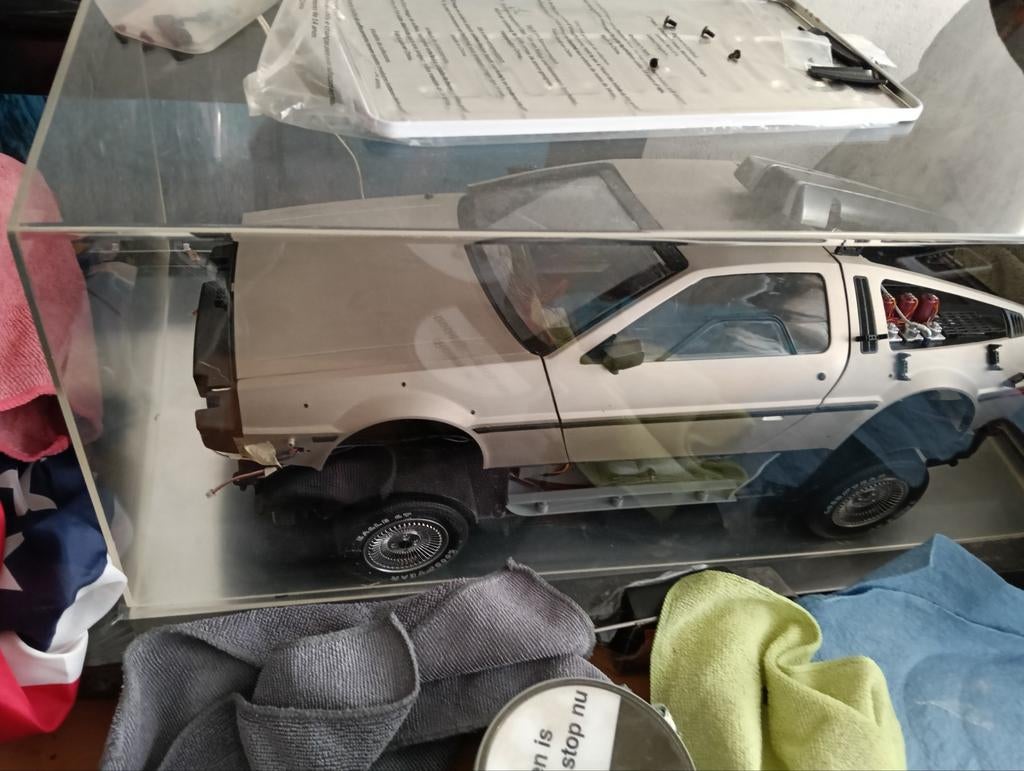 DMC DeLorean 1:8 modelauto Back to the Future (nieuw), Auto, Groter dan 1:32, Nieuw, Ophalen