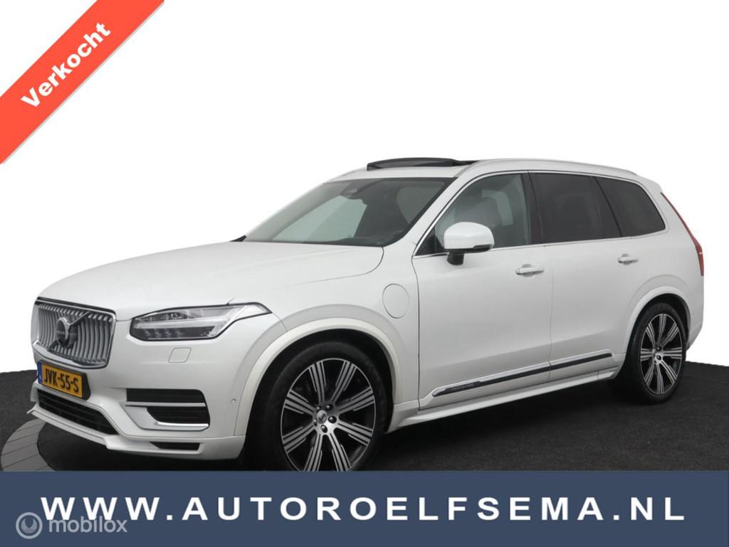 Volvo XC90 2.0 T8 AWD Rech.| LUCHTVERING|LONG RANGE|GOOGLE|, Auto's, Volvo, Gebruikt, Verwarming stoelen achter, 4 cilinders, 1969 cc