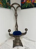 Metalen troon/stoel door Peter Hoffmann Hoogte 170cm, Antiek en Kunst, Kunst | Designobjecten, Ophalen