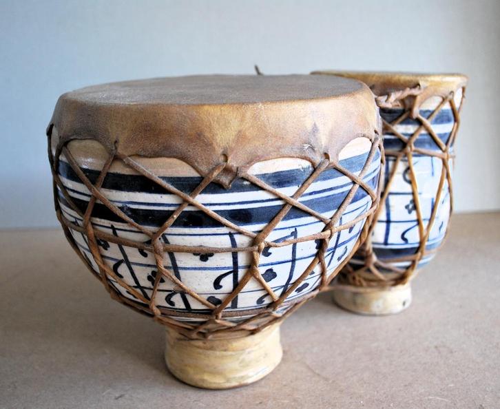 Marokkaanse Tbilat, Muziek en Instrumenten, Percussie, Zo goed als nieuw, Trommel, Ophalen of Verzenden