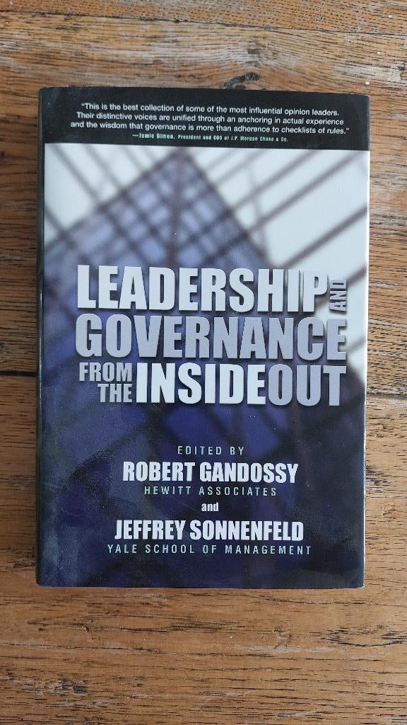 Leadership Governance from the insideout, Nieuw, Diverse auteurs, Ophalen of Verzenden, Management