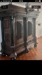 eikenhouten kast, Ophalen