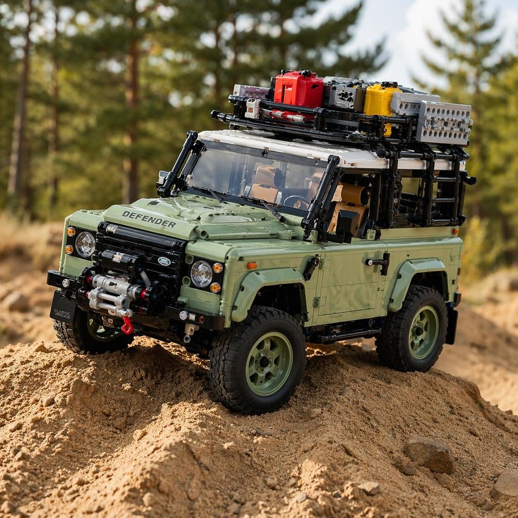 Lego Icons Land Rover Defender Classic 90, Ophalen of Verzenden, Zo goed als nieuw