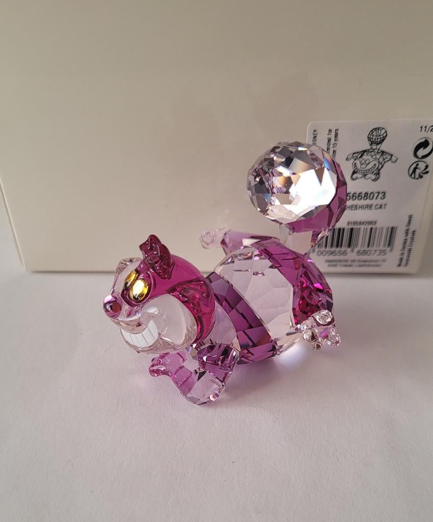 Swarovski Disney Kolderkat ( Cheshire Cat ) Kristallijn Shop, Swarovski@.com, Verzenden, Wattens, Nieuw