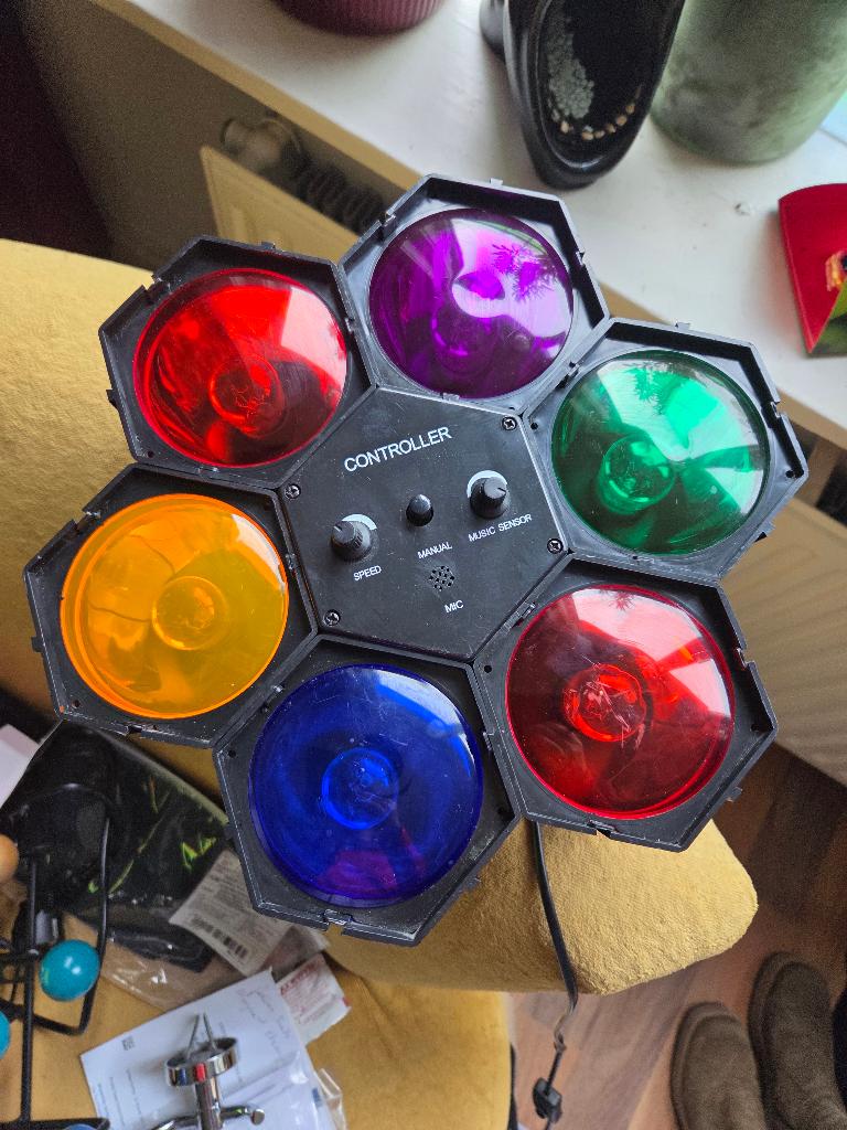 Lichtorgel 6 kanaals, Ophalen of Verzenden, Zo goed als nieuw, Licht