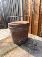 Oude koekvorm met deksel brocante, Ophalen of Verzenden