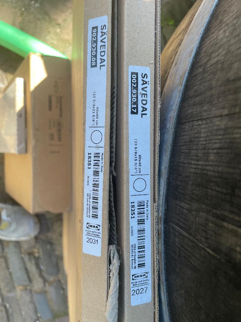 Ikea Savedal, Huis en Inrichting, Ophalen, Wit, Nieuw, 50 tot 100 cm