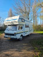 Volkswagen LT31 Oldtimer Camper 1980 (Wegenbelastingvrij), Caravans en Kamperen, Buscamper of Camperbus, Treinzit, Handgeschakeld