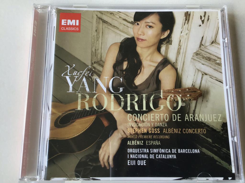 Rodrigo concierto de Aranjuez / Xuefei Yang/ Albeniz, Ophalen of Verzenden, Barok, Zo goed als nieuw, Orkest of Ballet