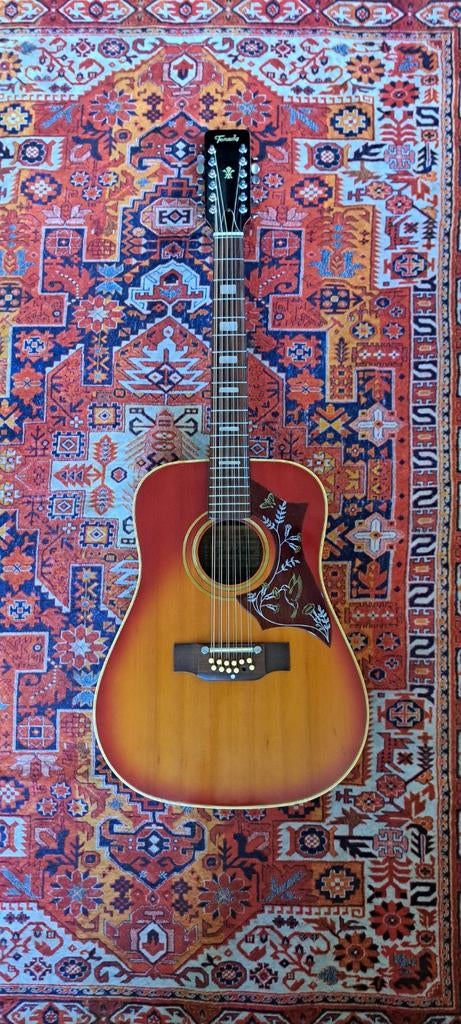 Tarada W513 12string sunburst 1972, Ophalen of Verzenden, Gebruikt, Western- of Steelstringgitaar