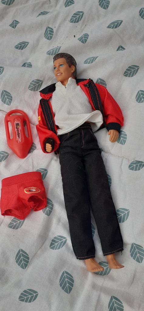 Baywatch mitch man barbie pop, Verzamelen, Ophalen of Verzenden, Gebruikt, Pop