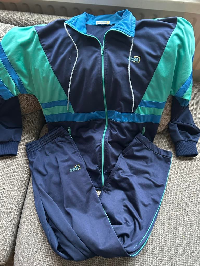 Vintage trainingspak First Round Sportswear, Kleding | Heren, Sportkleding, Ophalen, Gedragen, Algemeen, Maat 48/50 (M)