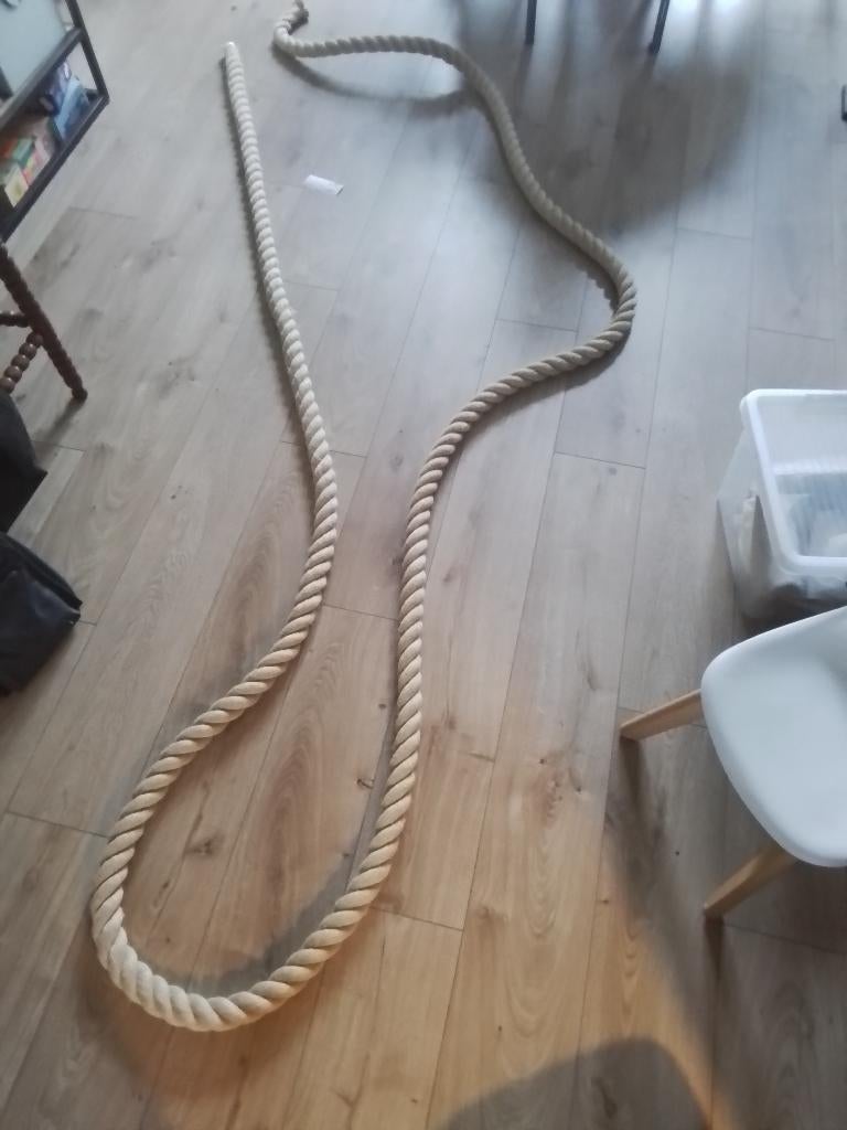 Touw voor trap, Ophalen, Nieuw