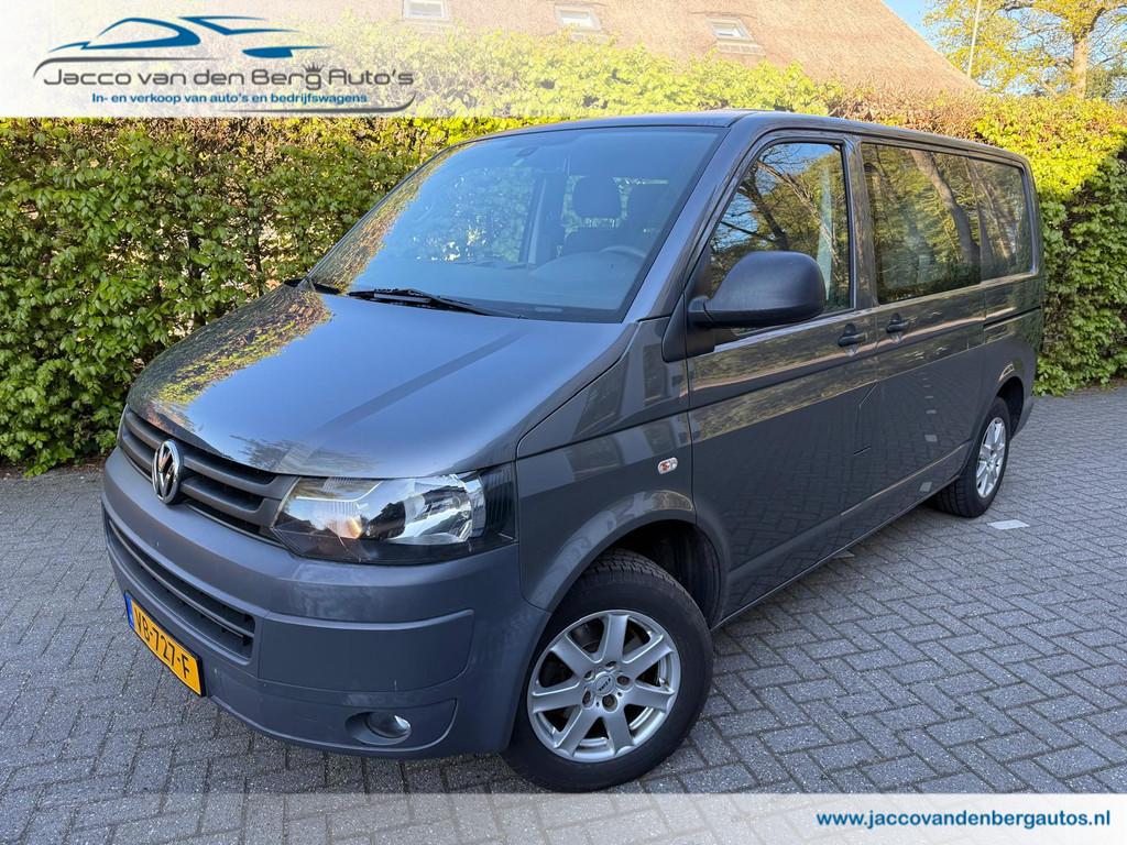 Volkswagen Transporter 2.0 TDI Dubbel Cabine I Airco, Auto's, Bestelauto's, Bedrijf, Te koop, ABS, Airbags, Airconditioning, Boordcomputer