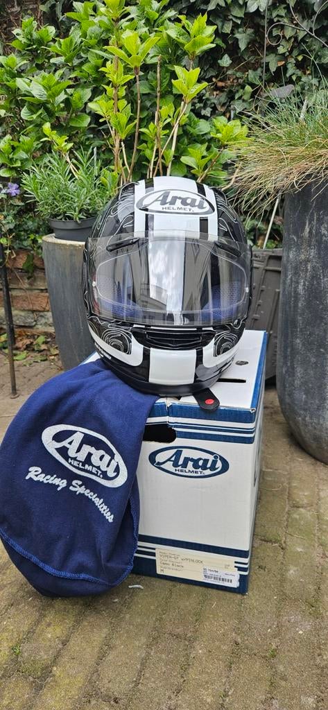 Arai Viper GT Dames Motorhelm - ZGAN - Maat M (57-58cm), Motoren, M, Arai, Ophalen of Verzenden, Integraalhelm