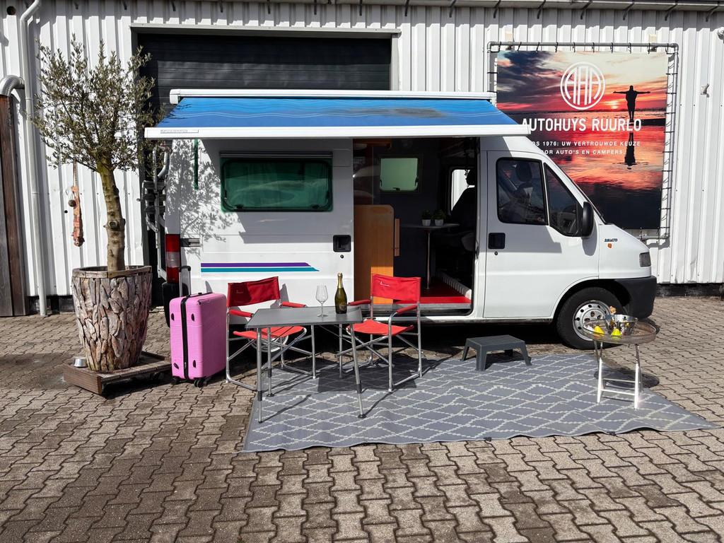 Pössl 230L Pössl Duett 2.8 JTD 123pk | Draaistoelen | Luif, Buscamper of Camperbus, Ringverwarming, Info@autohuysruurlo.nl, Pössl