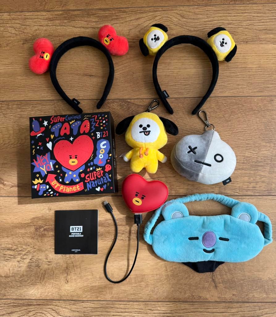 BT21 Official Merch Bundle (BTS), Ophalen, Zo goed als nieuw