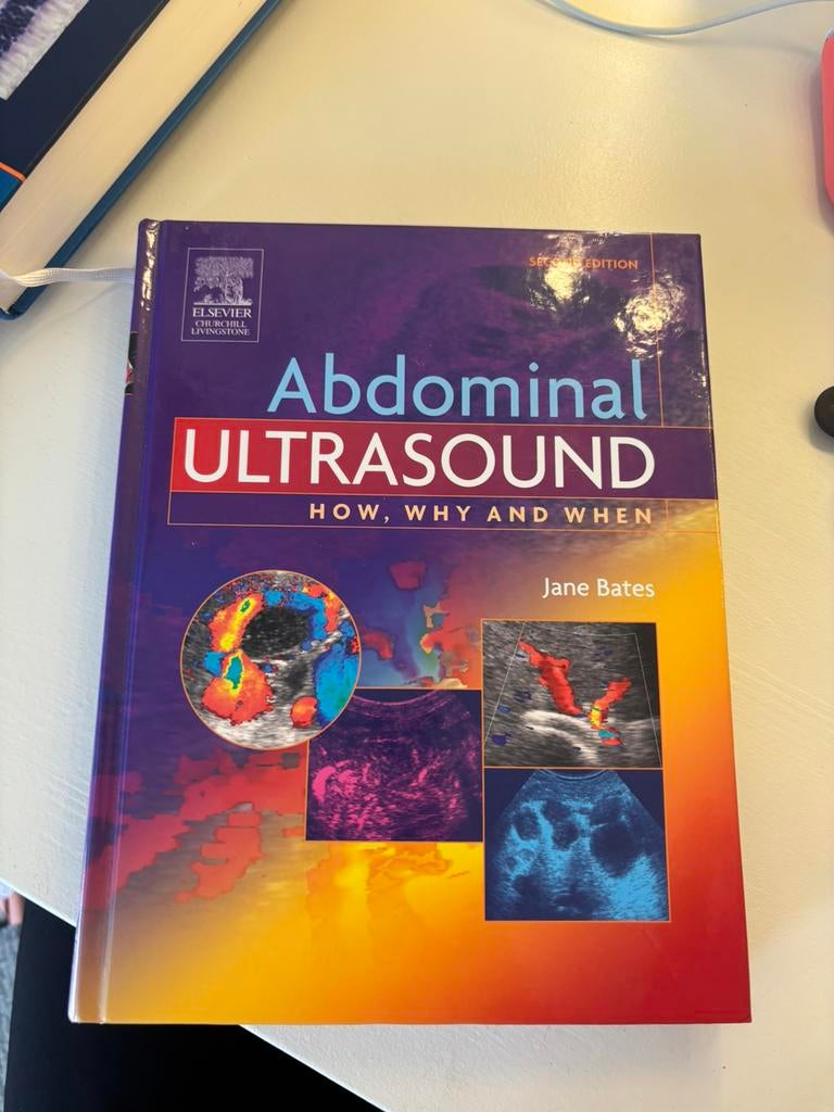 Abdominal ultrasound, Boeken, Ophalen of Verzenden, Gelezen, Overige onderwerpen