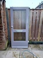 Voordeur, Doe-het-zelf en Verbouw, Deuren en Horren, Ophalen, 200 tot 215 cm, Glas, Buitendeur