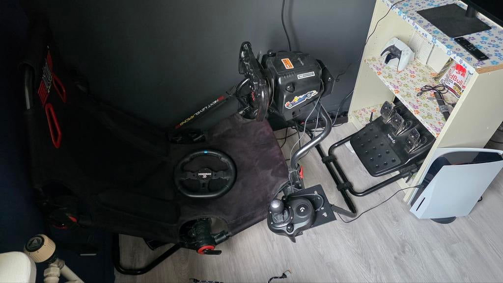 Racing Set – Logitech G29 + NLR F-GT Lite + Extras, Ophalen, Zo goed als nieuw