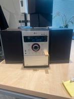 LG Micro Hifi Systeem XC62 met CD, Radio, USB & Cassette, Gebruikt, Cassettedeck, Microset, Ophalen