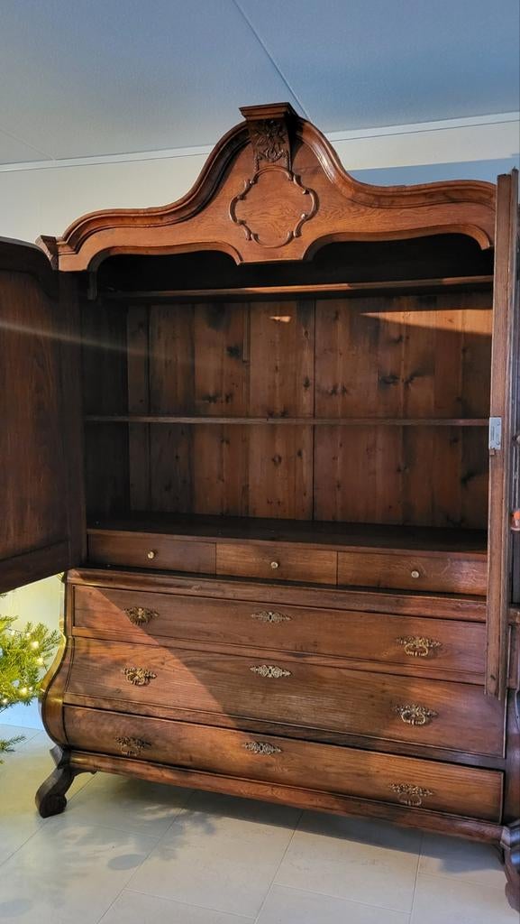 Eiken kabinet, uitstekende staat, ca 1850., Ophalen