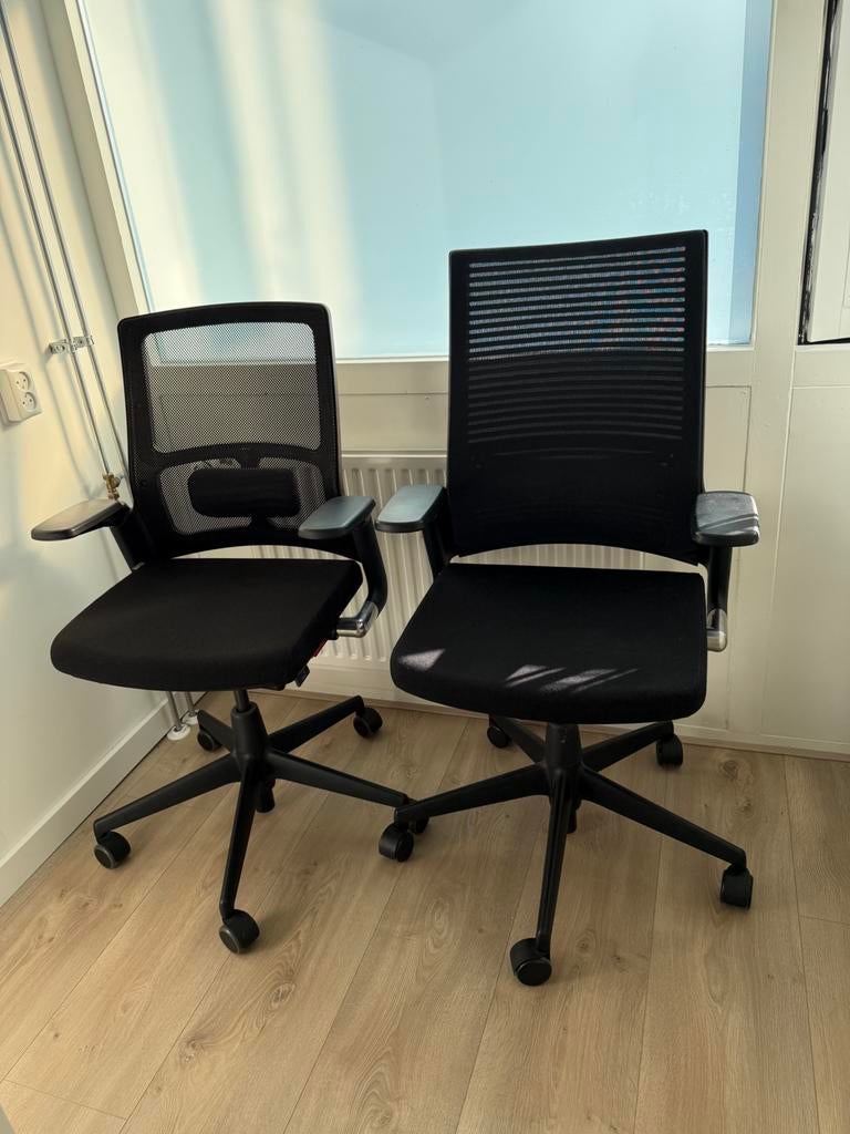 Ahrend 2020 Verta & Extra Verta Ergonomische bureaustoel, Huis en Inrichting, Ophalen of Verzenden, Zo goed als nieuw, Zwart