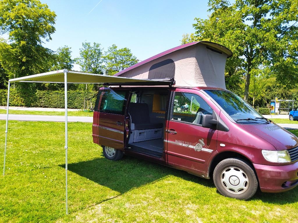 Buscamper, Caravans en Kamperen, Campers, Particulier, tot en met 4, Buscamper of Camperbus, Mercedes-Benz, Mercedes, tot 5 meter