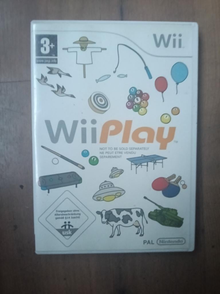 Wii Play voor Nintendo Wii - Diverse minigames, Spelcomputers en Games, Games | Nintendo Wii, Nieuw, Overige genres, 2 spelers