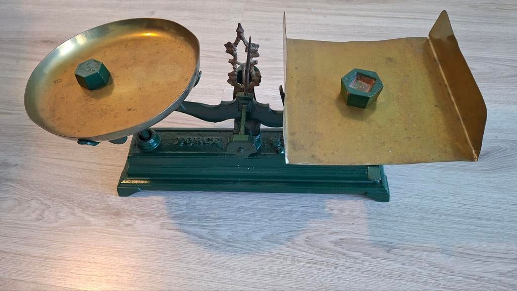 Antieke Force Weegschaal - Decoratief Verzamelaarsobject, Antiek en Kunst, Ophalen
