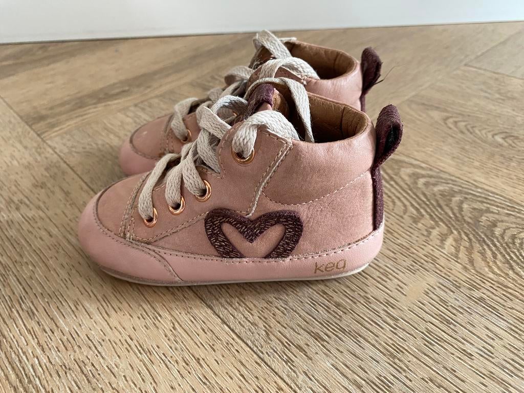 Keq babyschoenen maat 22, Meisje, Ophalen of Verzenden, Gebruikt, Schoentjes