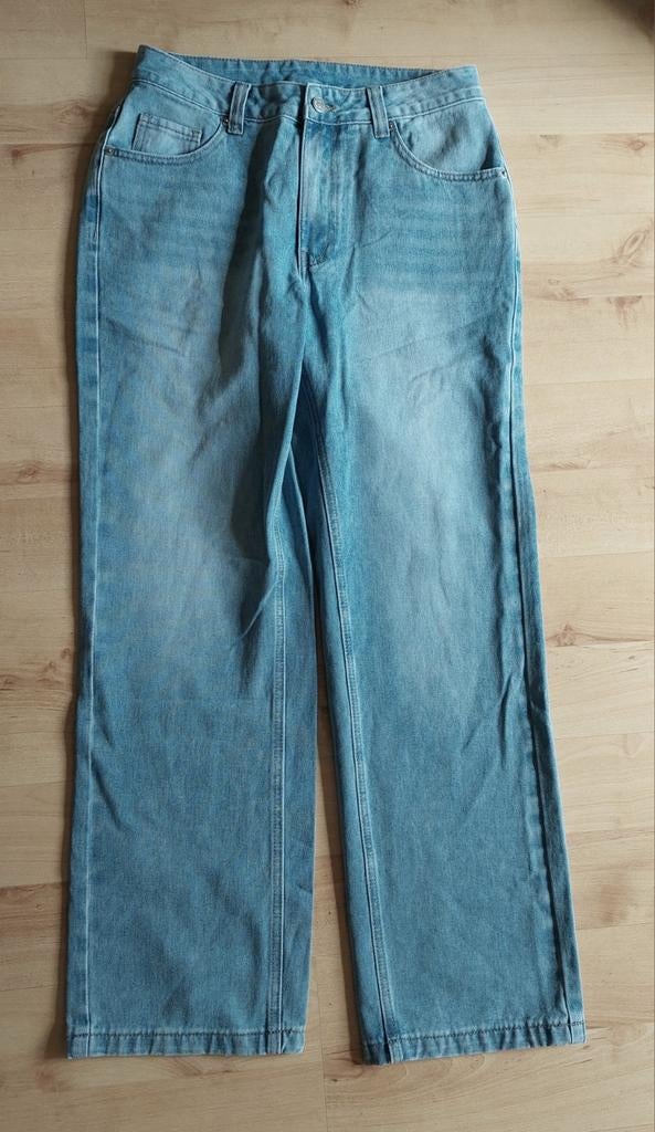 MyOursa wide leg jeans, maat M, Blauw, Ophalen of Verzenden, Zo goed als nieuw, W30 - W32 (confectie 38/40)