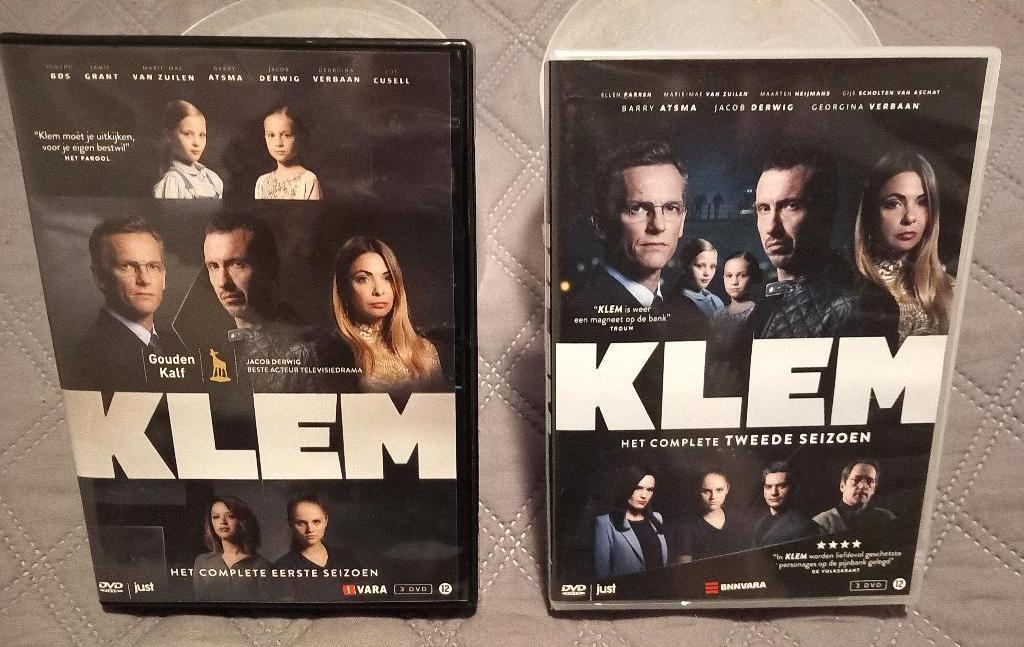 Klem Seizoen 1 + 2 (6 dvd set), Boxset, Drama, Ophalen of Verzenden, Zo goed als nieuw