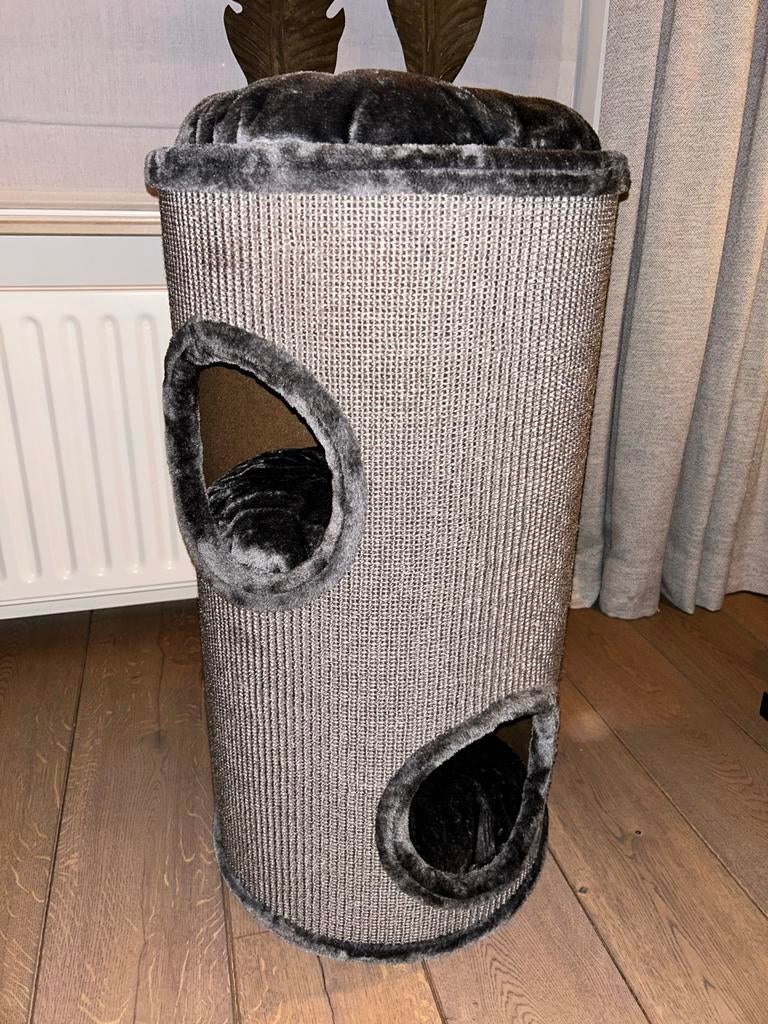 Kattentoren antraciet, Dieren en Toebehoren, Katten-accessoires, Ophalen, Nieuw