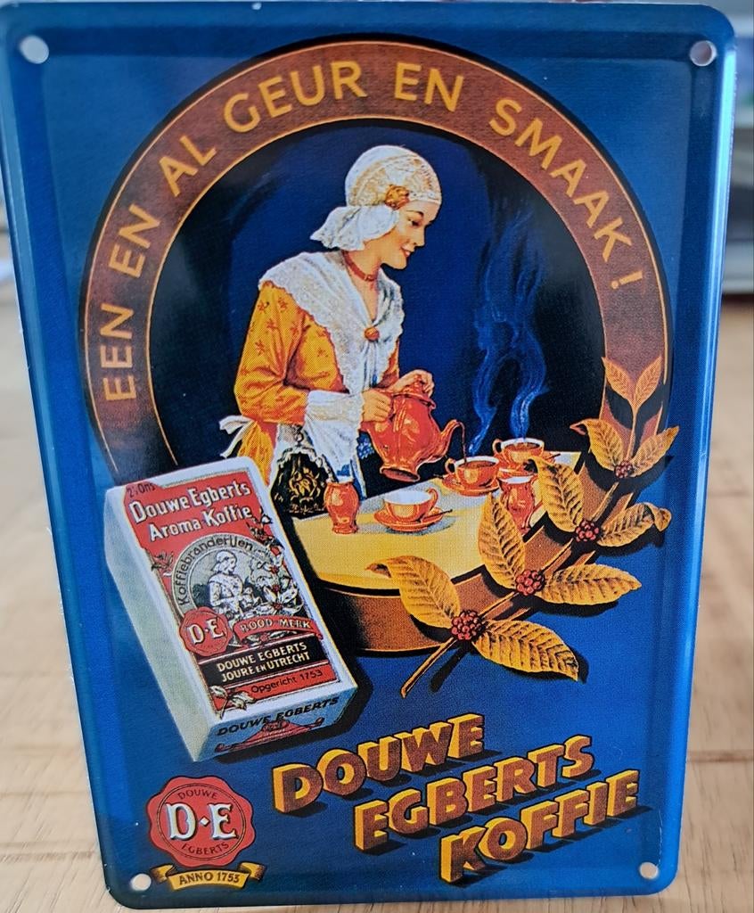 Diverse oude metalen reclameborden voor de liefhebber, Ophalen of Verzenden, Gebruikt, Reclamebord