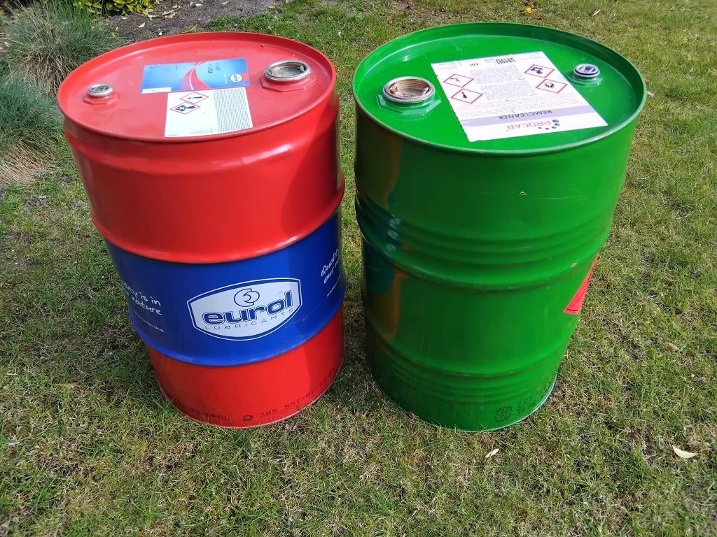 Olievat, Ophalen, Gebruikt