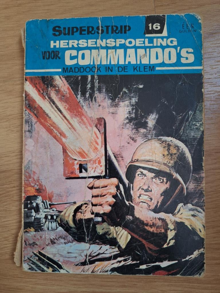 Superstrip, Hersenspoeling voor commando's, Ophalen of Verzenden, Zo goed als nieuw
