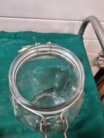 snoeppot weckpot met klem glas, Ophalen of Verzenden, 'T Olde Gre-j, Info@toldegrej.nl, Endepoelstraat 20f Didam