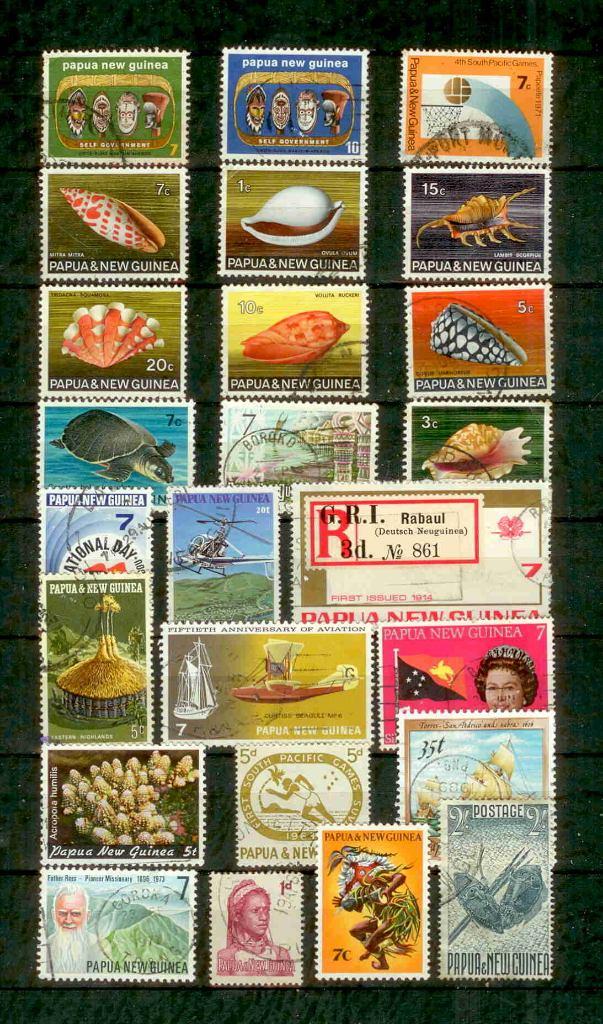 Papua and New Guinea # 125, Ophalen, Gestempeld
