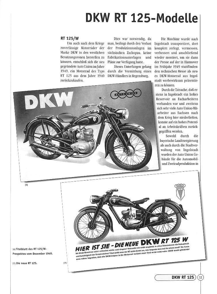 DKW Motorräder aus Ingoldstadt 1949-1958, Verzenden, Nieuw, Jörg Sprengelmeyer, Merk of Model