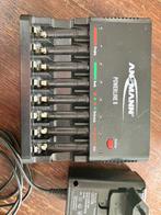 Batterijlader Ansmann Powerline 8 - 8 batterijen tegelijk, Ophalen of Verzenden, Zo goed als nieuw