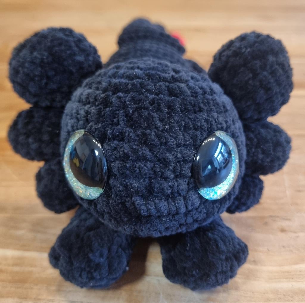 Toothless draak knuffel, handmade, Ophalen of Verzenden, Nieuw, Overige typen